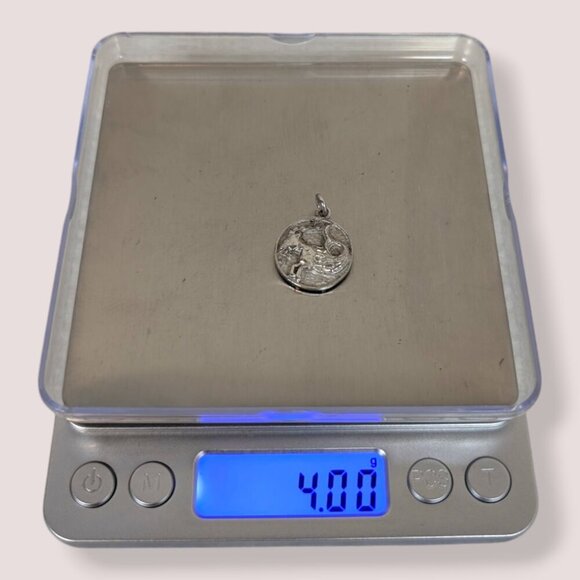 Vintage Sterling Capricorn Charm - Picture 4 of 4